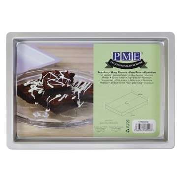 PME Brownie Aluminium Backblech 20x30cm