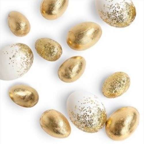 Atelier Designer Collection Servietten Golden Eggs, 20 Stück