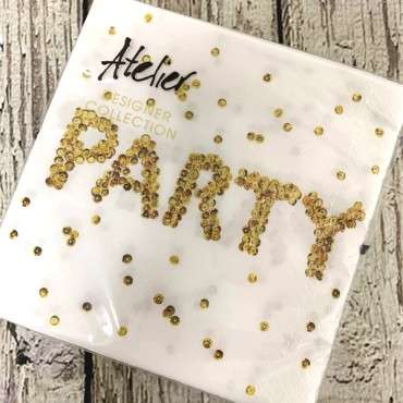 Atelier Designer Collection Napkins PARTY, 20 pcs