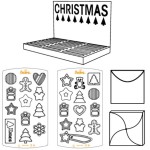 Decora Chocolate Making DIY Advent Calendar Set, 75pcs