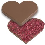 Double Heart Chocolate Bar Chocolate Mould, 100g