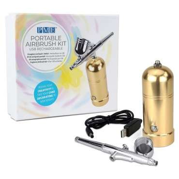 PME Tragbare Airbrush-Set mit USB Akku