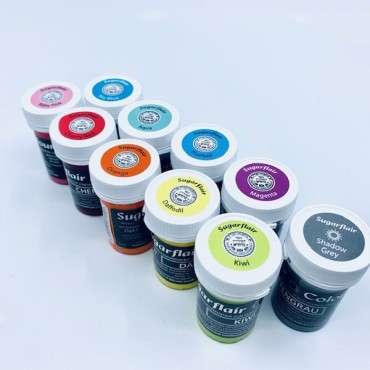 Sugarflair Colours Pastell Mixed Paste Set A602