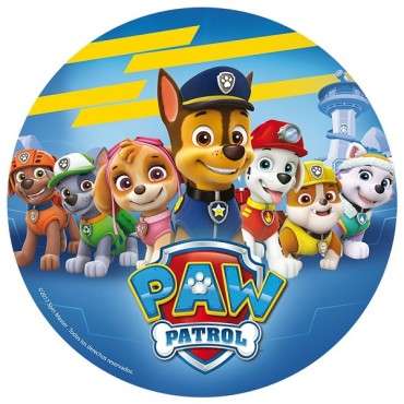 Paw Patrol Cake Disc Glutenfree 160117