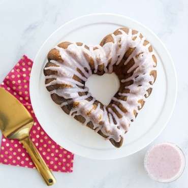 Nordicware Herz Backform - Elegant Heart Bundt Bakeware 55548