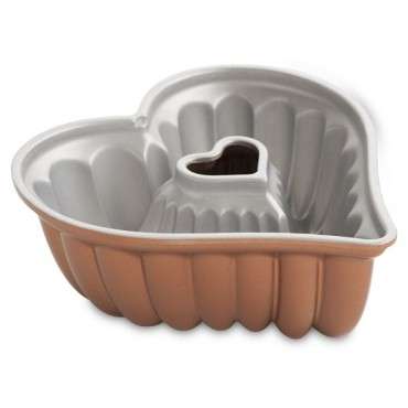 Elegant heart bundt Bakeware Nordicware 55548