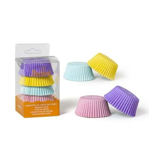 Decora Cupcake Förmchen Pastell, 75 Stück