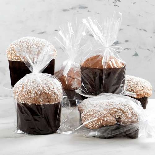 Decora 5x Large Treat Bags 32x44cm - ideal Panettone & Colomba