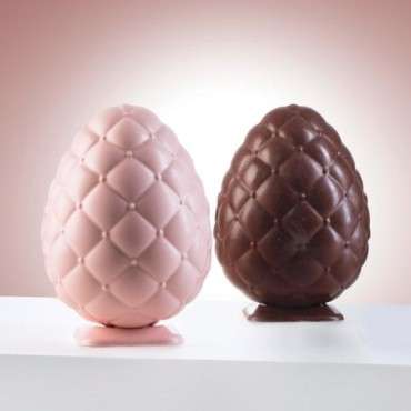 Prestige Easter Egg Thermoformed Chocolate Mould Martellato 20U3D06