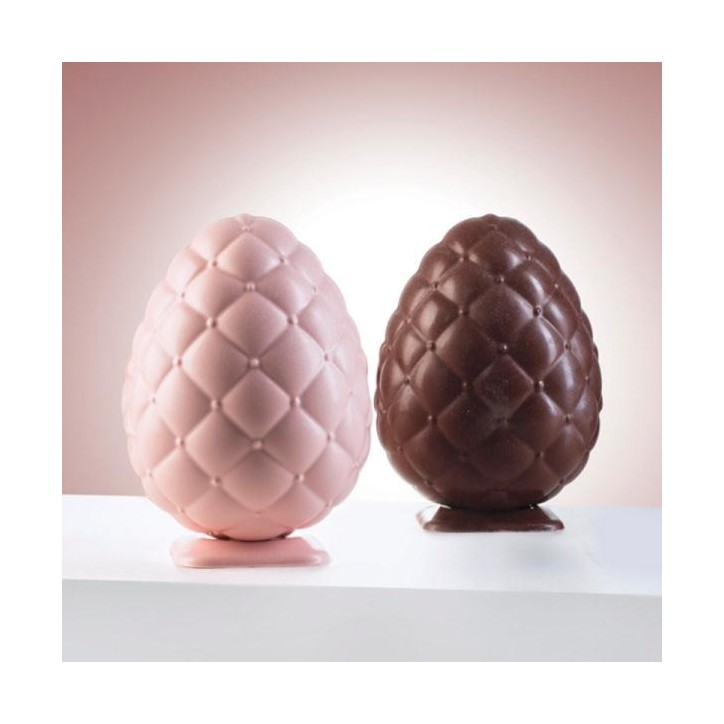 Prestige Easter Egg Thermoformed Chocolate Mould Martellato 20U3D06