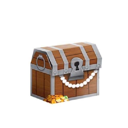 Anniversary House Treasure Chest Treat Boxes, 8 pcs