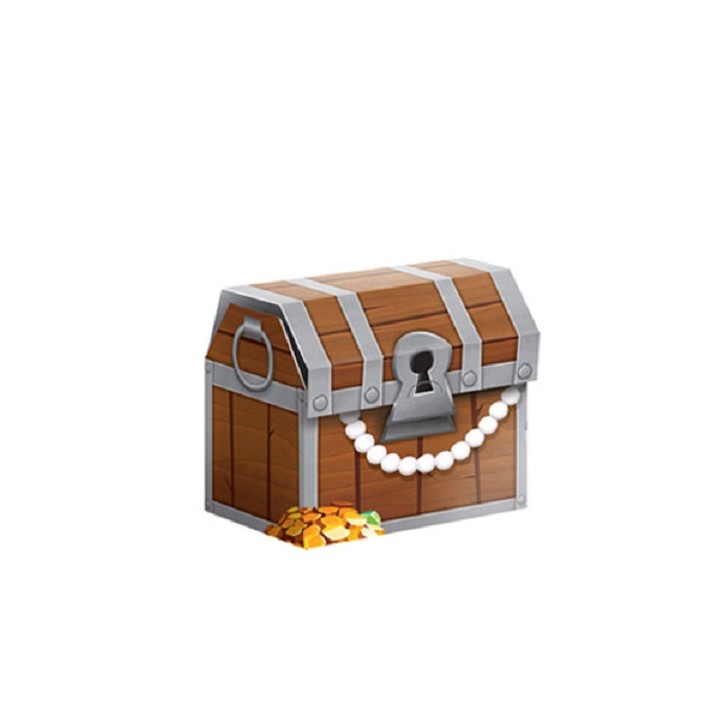 Treasure Chest Gift Box, 8 pcs