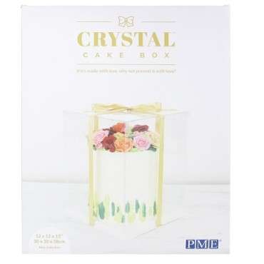 Crystal CAke Box 30cm / 12" PME CCB12