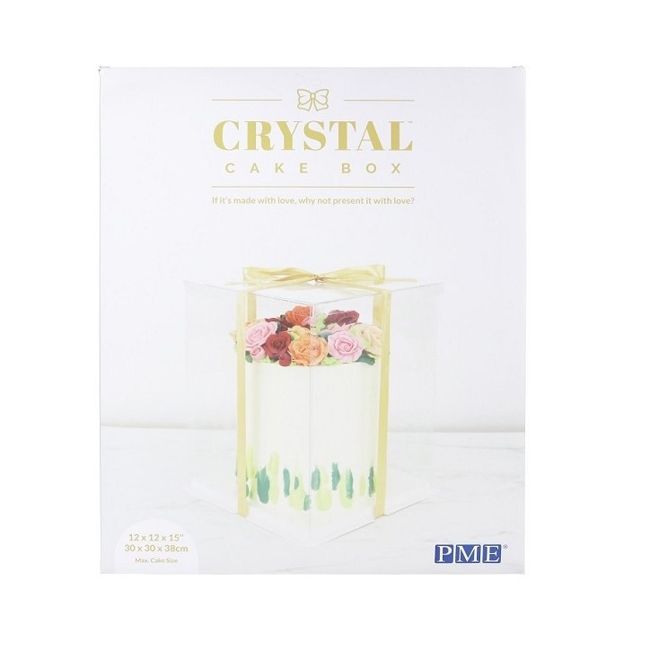 Crystal CAke Box 30cm / 12" PME CCB12