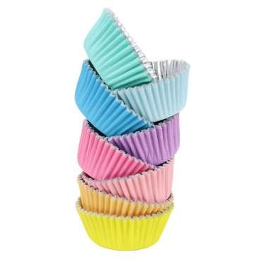 PME Cupcake Förmchen Pastell, 100 Stück