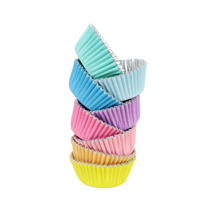 PME Baking Cups Pastel Colour pk/100