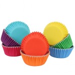 PME Rainbow Foil Cupcake Cases, 100 pcs