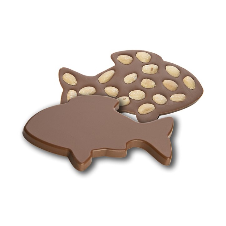 Double Fish Chocolate Bar Chocolate Mould, 100g