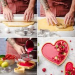 Decora Heart Tarte Baking Frame, 10cm