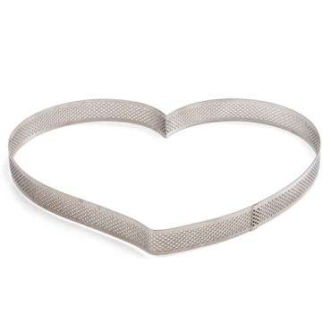 Stainless Steel Heart Bake Frame 18x16x3.5cm