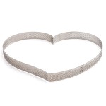 Decora Heart Tarte Baking Frame, 18cm