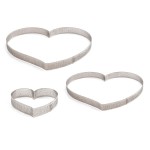 Decora Heart Tarte Baking Frame, 18cm