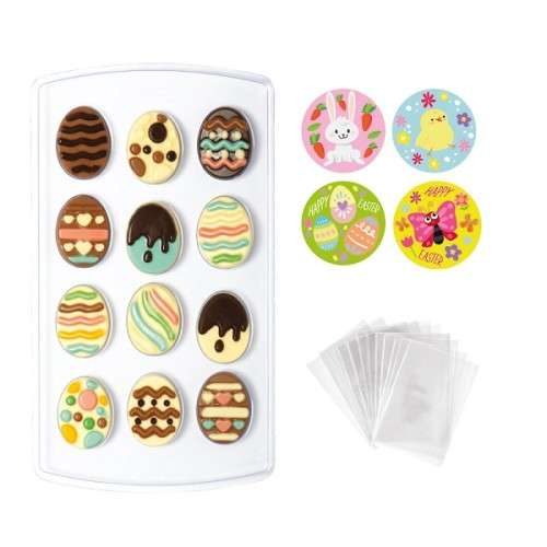 Decora Ostereier Choco-Candy Set, 81-teilig