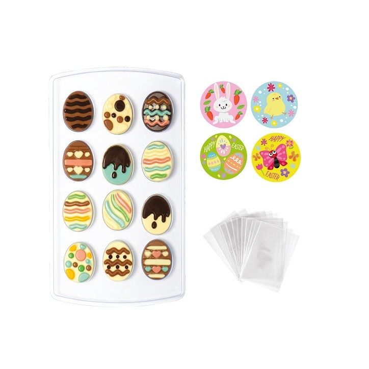 Easter Fun Chocolate & Candy Mold 81-pcs