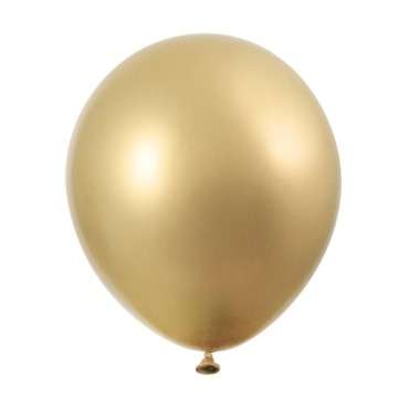 Balloons Platinum Gold, 6 pcs