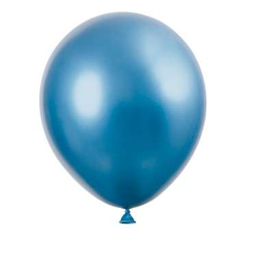 Balloons Platinum Blue, 6 pcs