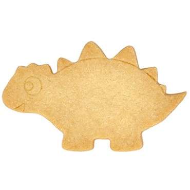 Cookie Cutter Stegosaurus - Dinosaur Cookies