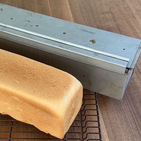 Toastbrot Backform mit Deckel 30x10x10cm