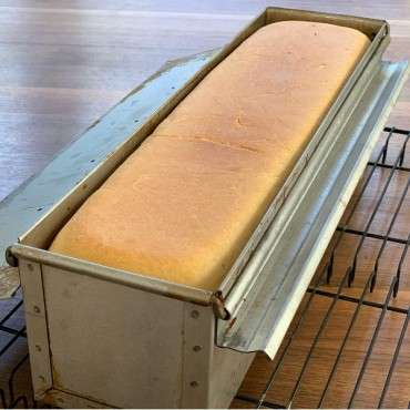 Englischbrotform 1500g - Toastbackform mit Deckel 40x10x10cm