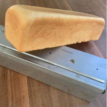 Englischbrotform 1500g - Toastbackform mit Deckel 40x10x10cm