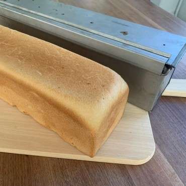 Englischbrotform 1500g - Toastbackform mit Deckel 40x10x10cm