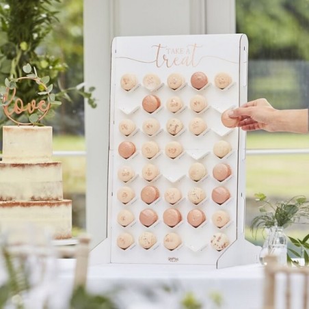 Botanical Wedding Macaron Stand Ginger Ray Br-355