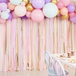 Ginger Ray Pastel Streamer & Ballon Party Backdrop