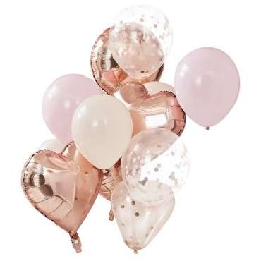 Ballon Bouquet Rose Gold Ginger Ray MIX-231