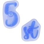 PME Fun Fonts Numerals & Special Characters Stamping Set - Collection 1