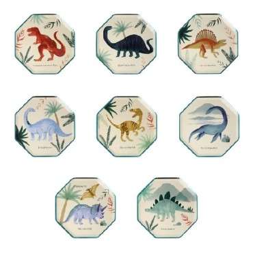 Dinosaur Kingdom Plates, Meri Meri