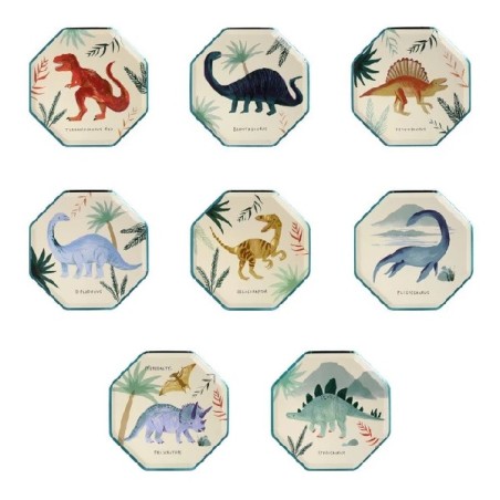 Dinosaur Kingdom Plates, Meri Meri