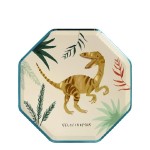 Meri Meri Dinosaur Kingdom Plates, 8 pcscs