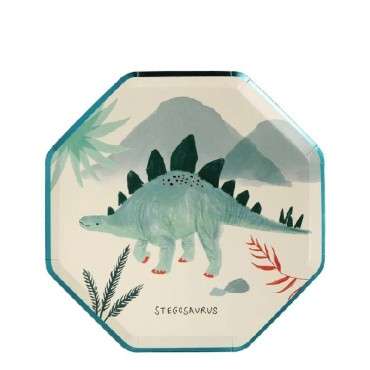 Dinosaur Kingdom Plates, Meri Meri