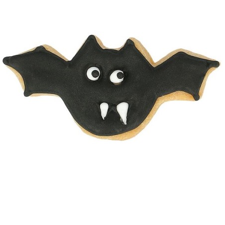 Bat Cookie Cutter with imprint - Halloween Cookie Cutters