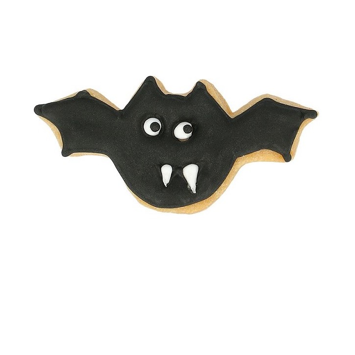 Bat Cookie Cutter with imprint - Halloween Cookie Cutters