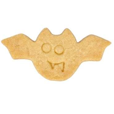 Bat Cookie Cutter with imprint - Halloween Cookie Cutters