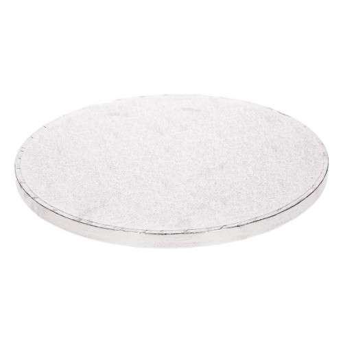 12mm Round Cake Board Silver, 10cm