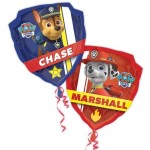 Chase/Marshall Paw Patrol Foil Balloon, 63x68cm