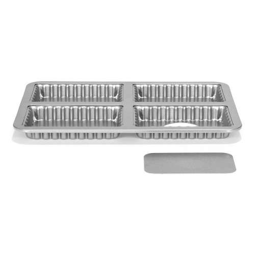 Patisse Silver Top Mini Quiche pan