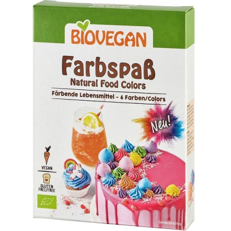 Natürliche Lebensmittelfarbpulver BIOVEGAN Farbspass 4005394145104